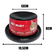 Prato Comedouro Elevado Ergon么mico Para Gatos Anti Formiga Foto mini 2