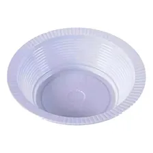 Prato Cumbuca Fundo 15cm Descartável (cores) - 100un Cor Branco Foto mini 1