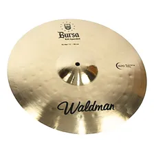 Prato De Bateria Hi-hat Chimbal 15 Pol. Bursa B20 Da Waldman Foto mini 4