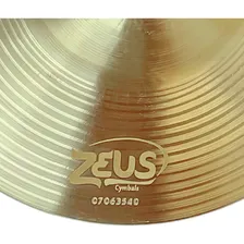 Prato De Bateria Zeus Custom Efeito Splash 6 Zcs6 Liga B20 Foto mini 4