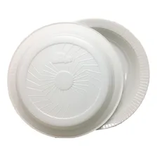 Prato Descartável Ps Copoplast Fundo Branco 23cm 25x10 Foto mini 1