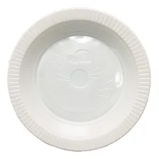 Prato Descartável Ps Copoplast Fundo Branco 23cm 25x10 Foto mini 3