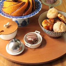 Prato Girat贸rio Para Mesa De Jantar 60cm Foto mini 3