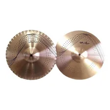 Prato Hi Hat Medium 14 Orion Whisper Ws14mh Furos Bronze B10 Foto mini 2