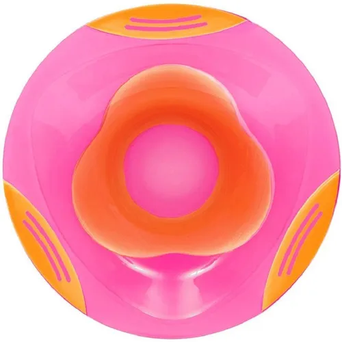 Prato Infantil Fun Com Ventosa Rosa 5810 Buba Foto 1