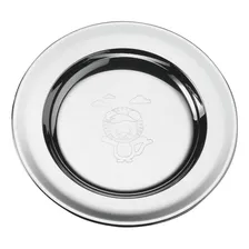 Prato Infantil Tramontina Baby Friends Em Aço Inox 23 Cm Foto mini 1