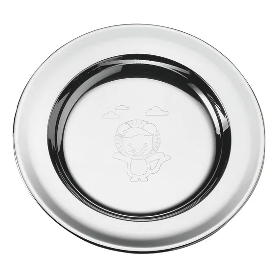 Prato Infantil Tramontina Baby Friends Em Aço Inox 23 Cm Foto 1