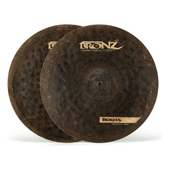 Prato Odery Bronz Hi Hat 15 Roots Series B20 Hh15 Chimbal Foto 1