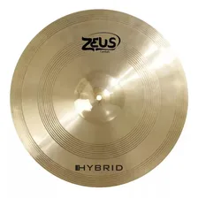 Prato Para Bateria Zeus Hybrid Crash 17 Pol. Zhc17 Liga B20 Cor Dourado-escuro Foto mini 1