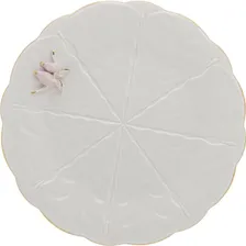 Prato Para Bolo Wolff Birds De Porcelana 30 Cm Foto mini 1