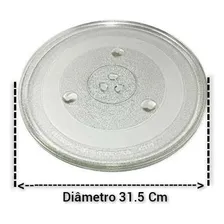 Prato Para Microondas 31.5 Cm Foto mini 2