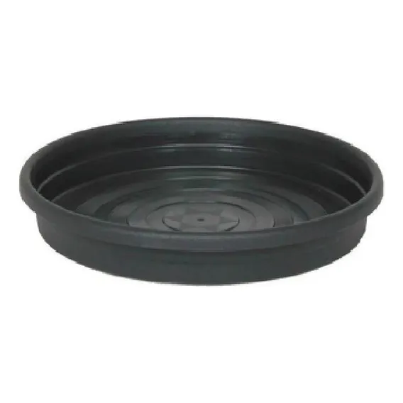 Prato Para Planta Preto Com 24cm - Nutriplan Foto 1