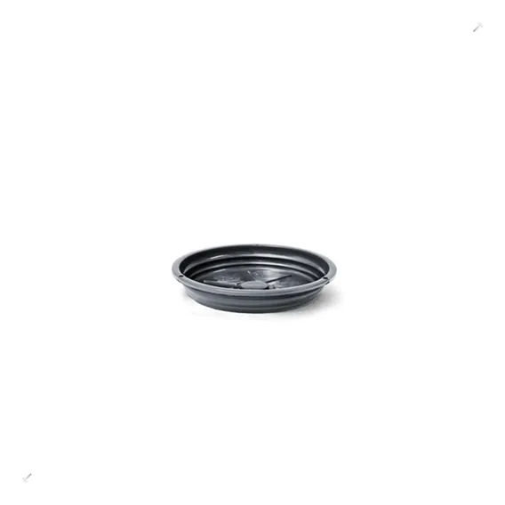 Prato PlĂĄstico Para Vasos Nutriplan Preto NÂș 1,5 Foto 1