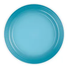 Prato Redondo Cerâmica 27cm Azul Caribe Le Creuset Foto  mini 1