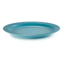Prato Redondo Cerâmica 27cm Azul Caribe Le Creuset Foto mini  2