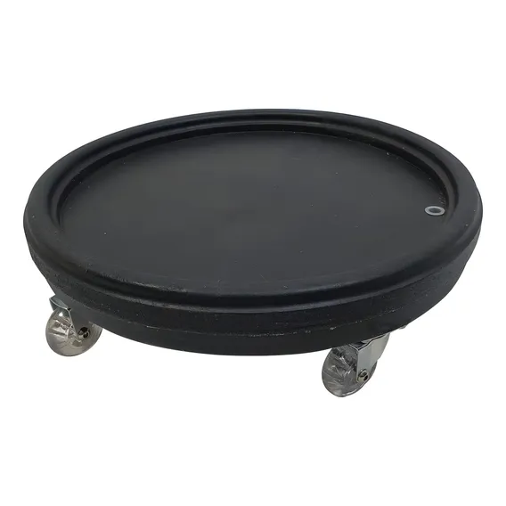 Prato Redondo Com Roda 30cm Para Vasos - Alpe & Aritana Foto 1