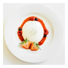 Prato Sobremesa 18cm Melamine Branco Yangzi 12 Unidades Foto mini 4