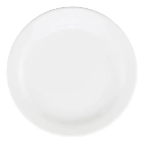 Pratos Rasos Para Sobremesas Branco 19 Cm Kit Com 12 Foto 1