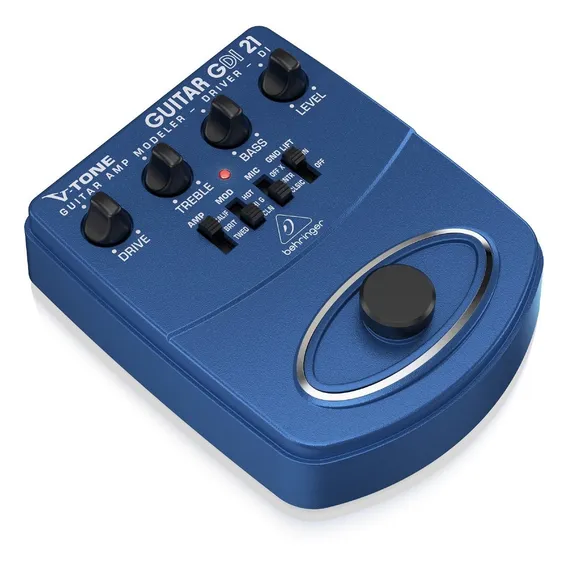Pré-amplificador de modelador de pedal de guitarra Behringer Gdi 21 Amp Foto 1