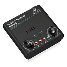 Pré-amplificador de válvula Behringer Mic300 com limitador Foto mini  2