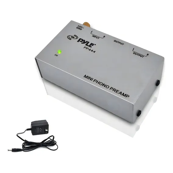 Pre Amplificador Phono Compacto Pyle Pp444 Toca Disco Preamp Foto 1