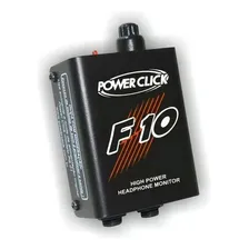 Pré-amplificador Power Click F10 Monitor De Fone De Ouvido 9v Foto  mini 1