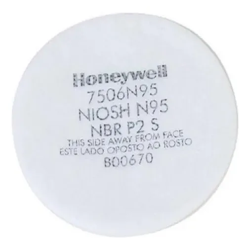 Pré-filtro de poeira Honeywell North Particle X 10 unidades branco Foto 1