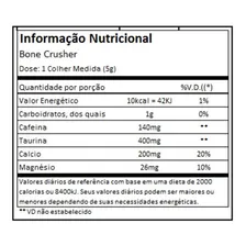 Pré Treino Bone Crusher 300g Black Skull Sabor Blackberry Lemonade Foto mini  2