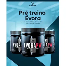 Pré-treino Evora Pw 300g Darkness - Integral Medica Sabor Uva Foto mini 3