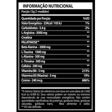 Pré Treino Nutrition 3VS Hardcore Pre-Workout Prohibido 360g  Sabor Strawberry Margarita Foto mini  3