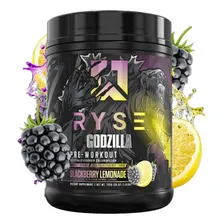 Pré-treino Ryse Godzilla, pré-treino, pré-treino, pré-treino, 40 dose, sabor de limonada de amora silvestre Foto mini 1