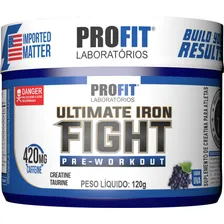 Pré Treino Ultimate Iron Fight 120g - Profit Labs Sabor Uva Foto mini 1