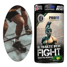 Pré-treino Ultimate Iron Fight 270g - Profit Labs Sabor Limão Suplemento Foto mini 4
