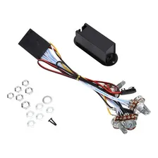 Preamp Ativo Baixo Elétrico 5 Pot + 5 Knob Metal Cromado 9v Foto mini  2