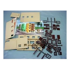 Prédio De Apartamentos Escala Ho 1/87 Frateschi 1524 Foto mini 4