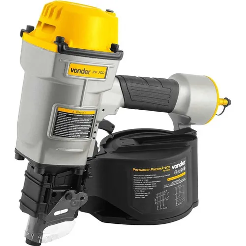 Pregador Pneumático Capacidade De 45 A 70 Mm - Pp700 Vonder Foto 1