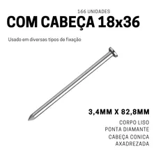 Prego Polido Com Cabeça 18x36 1kg - Gerdau Foto mini  2