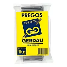 Prego Sem Cabeça Polido 10x10 1kg Gerdau Foto mini 1