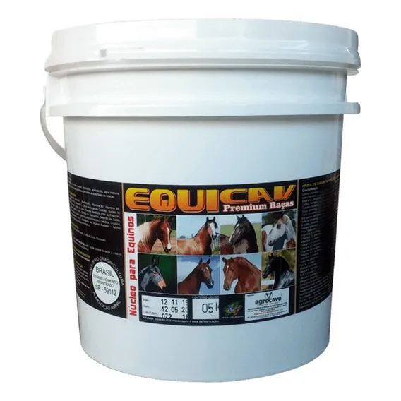 Premium Raças Equicav - Ganho De Massa Muscular - 3 Kg Foto 1