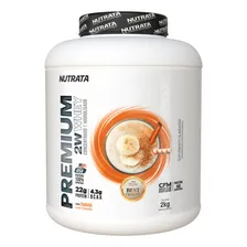 Premium Whey - 2000g Banana Com Canela - Nutrata Foto  mini 1