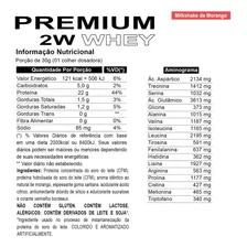 Premium Whey 2kg Concentrado Hidrolisado Morango Nutrata Foto mini 2
