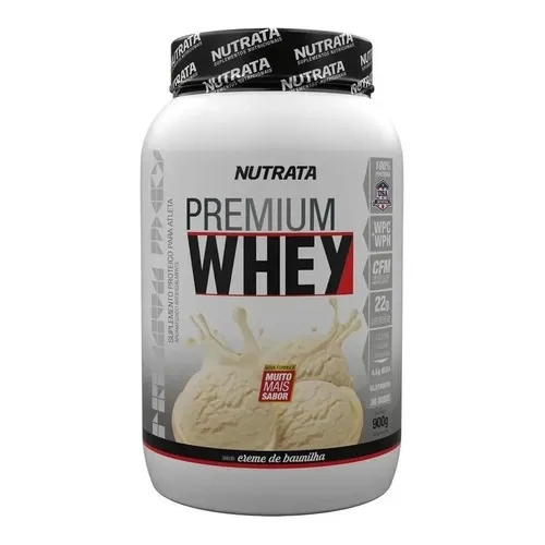 Premium Whey - 900g Baunilha - Nutrata Foto 1