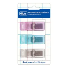 Prendedor De Papel Magnético 61mm Com 3 Tilibra Foto mini 1