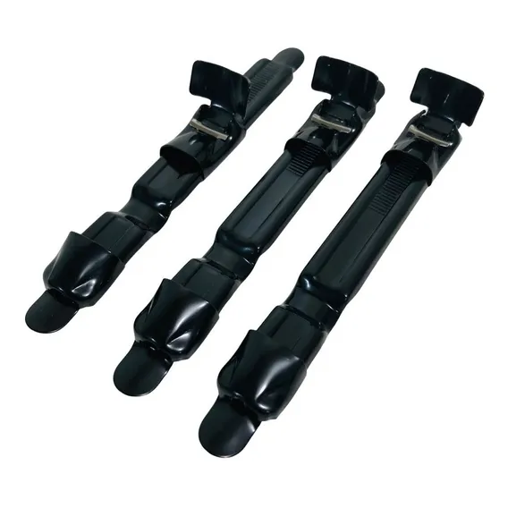 Prendedor Fixador P/ Molinete-carretilha- Varas 6unidade Cor Preto Foto 1