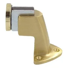 Prendedor Fixador Trava Porta Magnético Dourado Escovado Foto mini 2