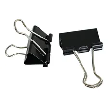 Prendedor Papel Binder 51mm 12 Unidades Preto Foto mini 1