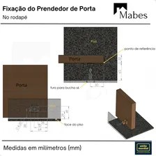 Prendedor Trava Para Porta Ouro Latonado Oxidado União Mundial Foto mini 4