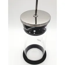 Prensa Francesa Luxo Cafeteira Cha Cafe Cremeira Bule 350ml Cor Prateado Foto mini  3