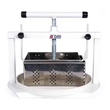 Prensa Para Queijo Quadrada 02 Formas Inox Zatti Retangular Foto  mini 1