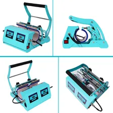 Prensa Térmica Canecas 11oz Dobro Squeezes Copos Sublimadora Mecolour 220v Foto mini  2